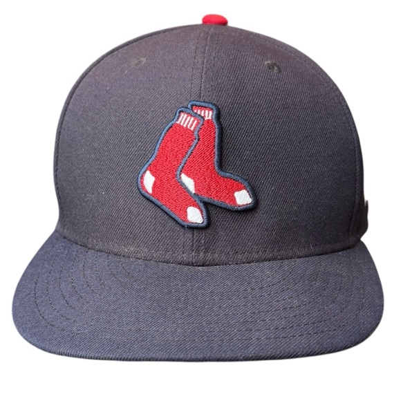 Boston Red Sox New Era Navy Alternate Authentic Collection On-Field 59FIFTY Hat - Picture 1 of 12